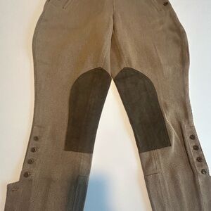 Ralph Lauren horseback riding pants with Suede Patches